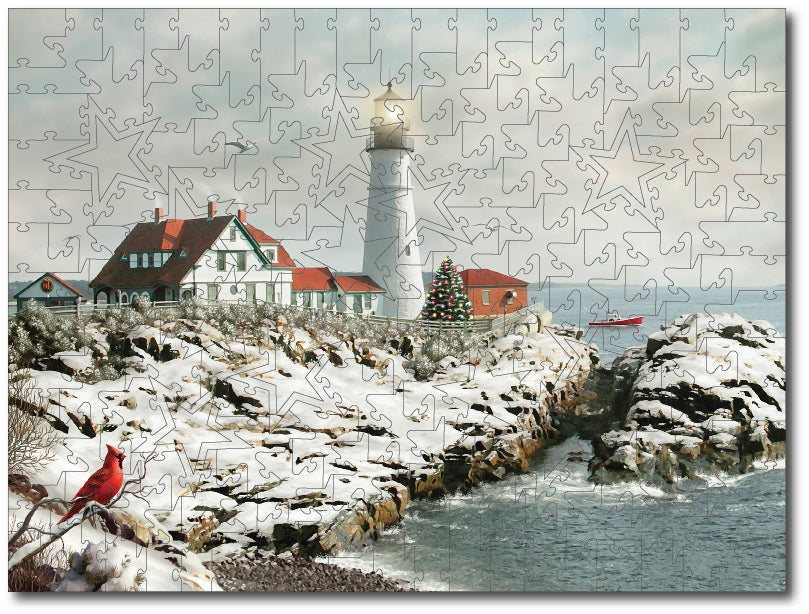 Starz Puzzles: Alan Giana "Christmas at Portland Head"