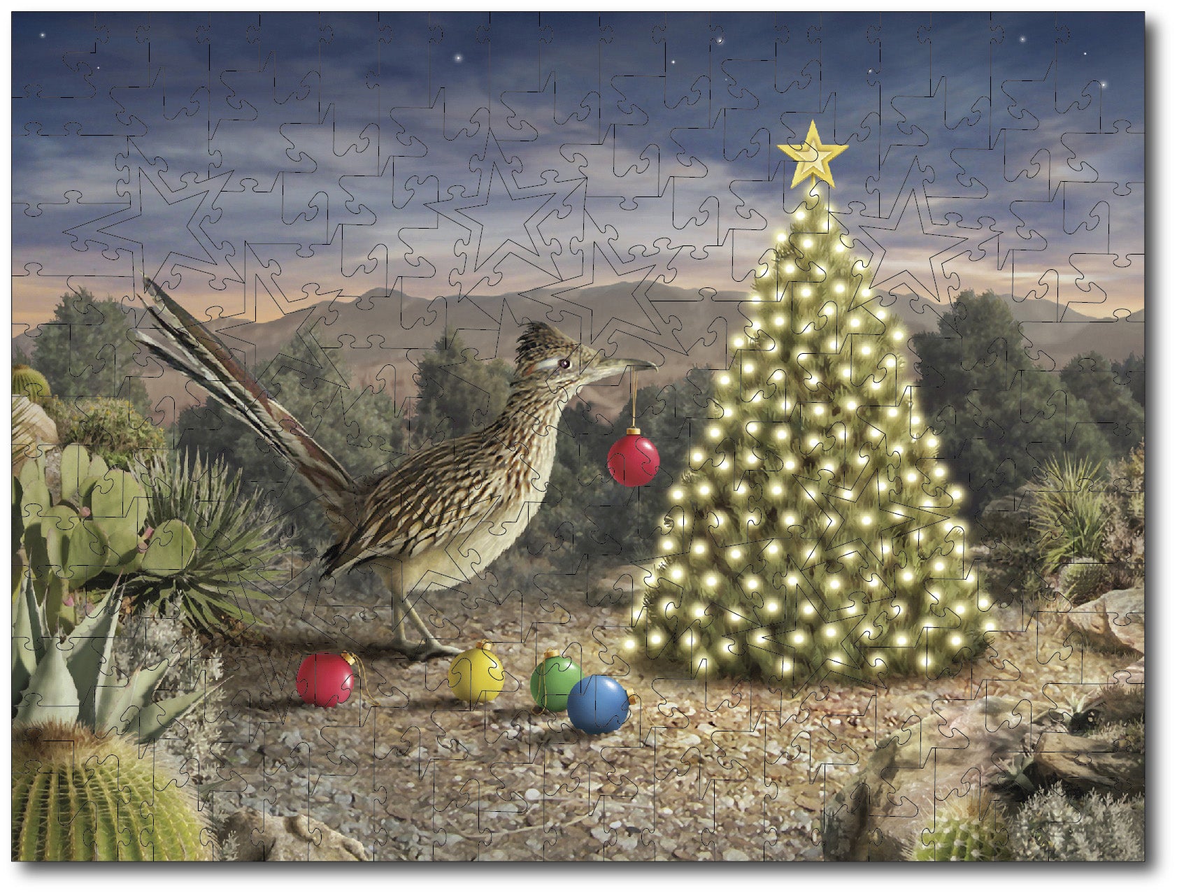 Starz Puzzles: Alan Giana "Road Runner Christmas"