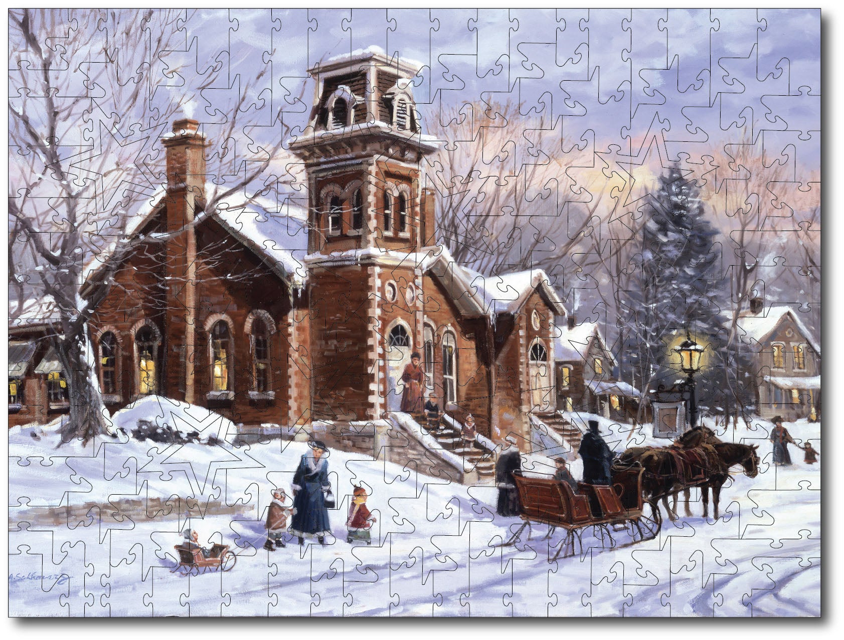 Starz Puzzles: Alan Sakhavarz "Sunday School"