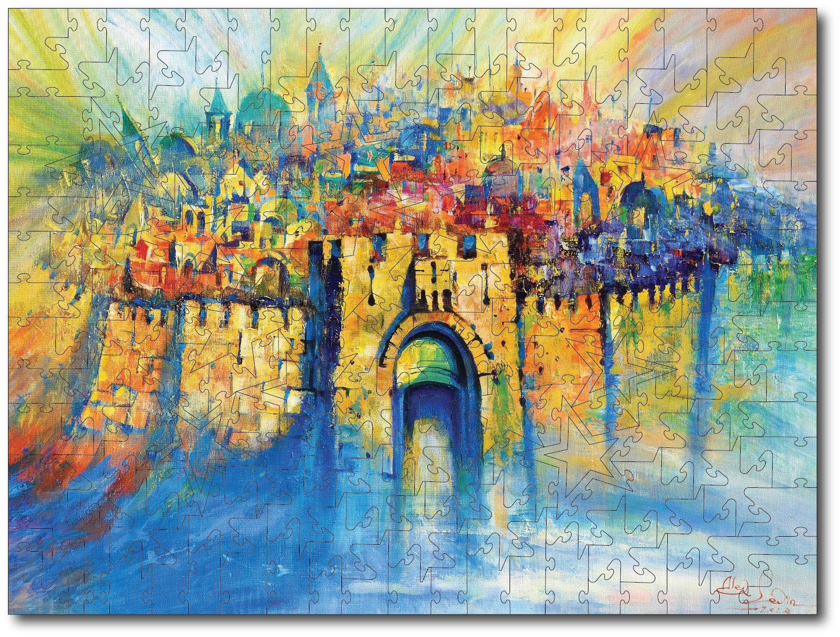 Starz Puzzles: Alex Levin "Spirit of Jerusalem"