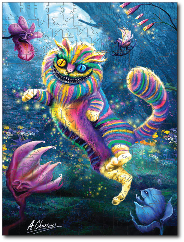 Starz Puzzles: Anthony Christou "Rainbow Cheshire Cat"