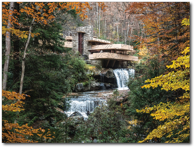 Starz Puzzles: Carl Jacobson "Frank Lloyd Wright's Waterfall"