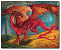 Starz Puzzles: Ciruelo "Red Dragon with Treasure"