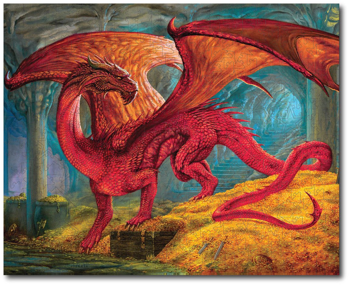 Starz Puzzles: Ciruelo "Red Dragon with Treasure"