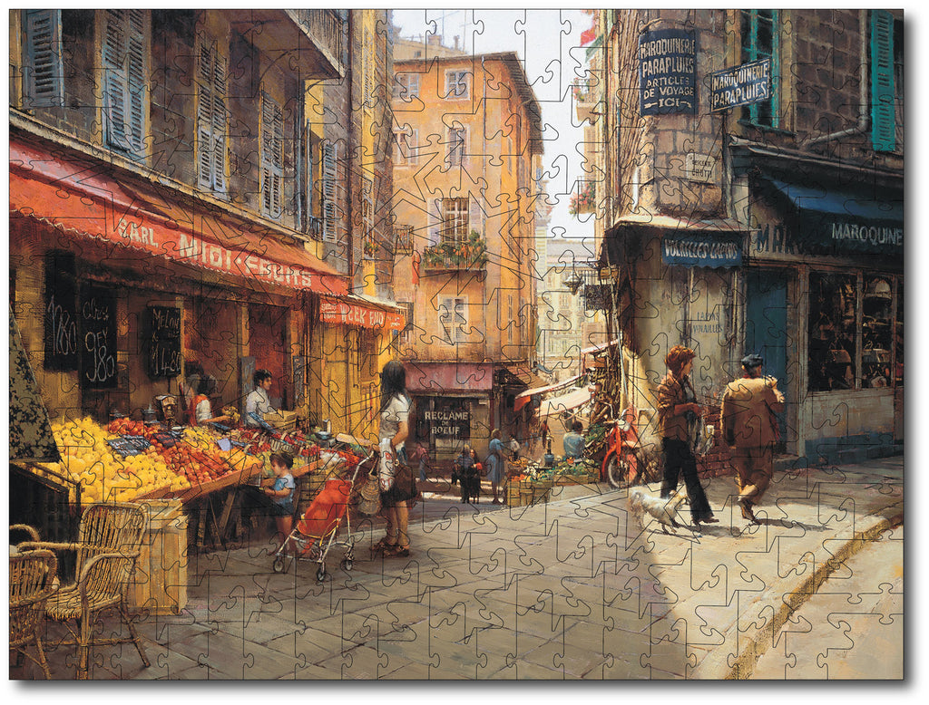 Starz Puzzles: Clark Hulings "Ville Franche"