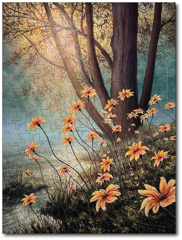 Starz Puzzles: Color By Feliks "River Flowers"