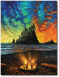 Starz Puzzles: Color By Feliks "Throw a Log In"