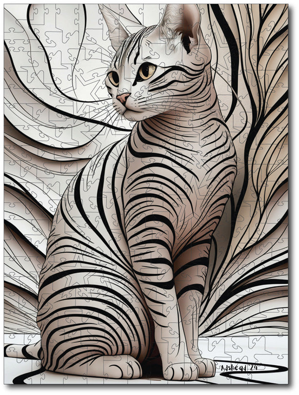 Starz Puzzles: Jefferson Adshead "Cat of a Different Stripe"