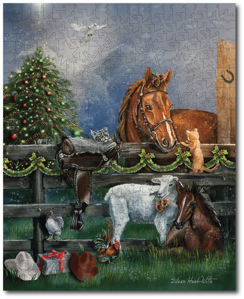 Starz Puzzles: Eileen Herb-Witte "Country Christmas"