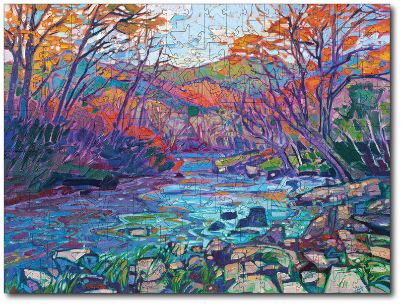 Starz Puzzles: Erin Hanson "Blue Ridge Waters"