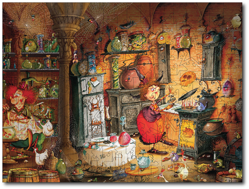 Starz Puzzles: Francisco Ruer "Cooking Witch"
