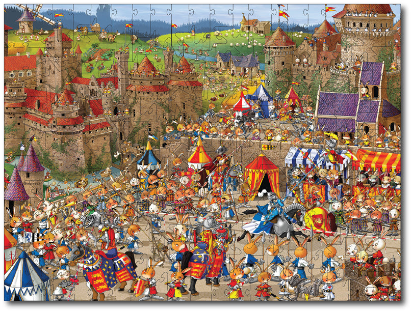 Starz Puzzles: Francisco Ruer "Rabbit Knights"