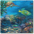 Starz Puzzles: Iris Scott "Blue Merlot" Square