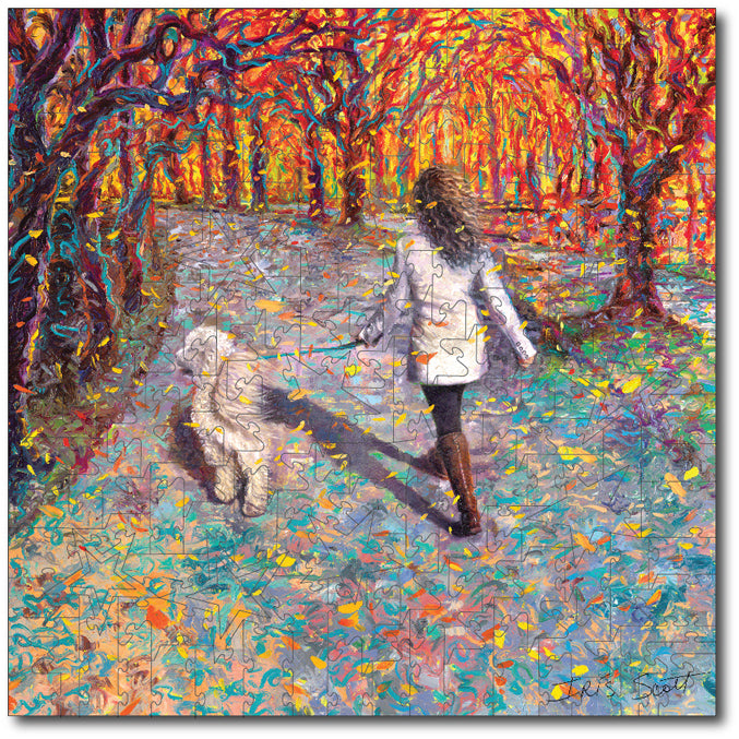Starz Puzzles: Iris Scott "Claudia And Teddy" Square