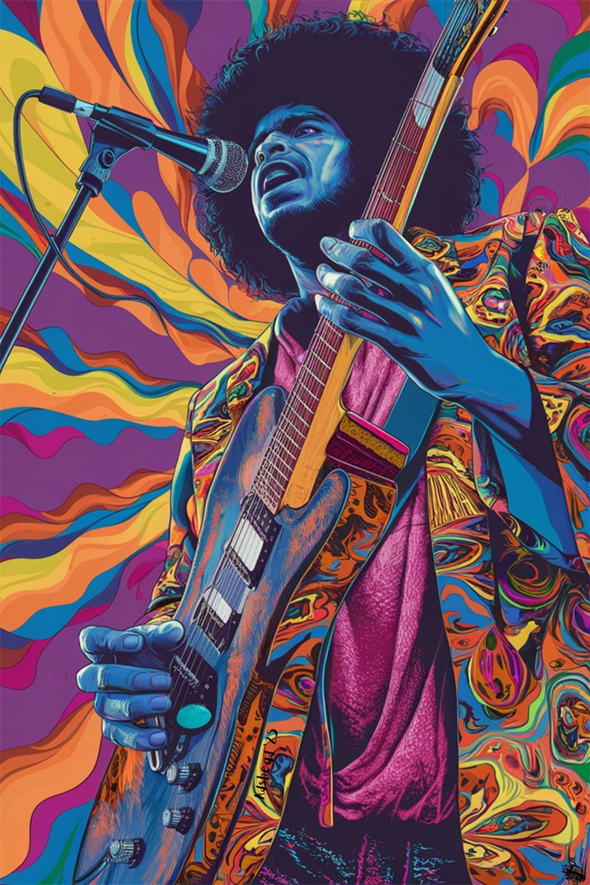 Starz Puzzles: Jefferson Adshead "Groovy Guitar"