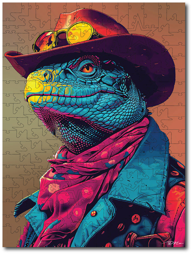Starz Puzzles: Momart "Western Iguana"