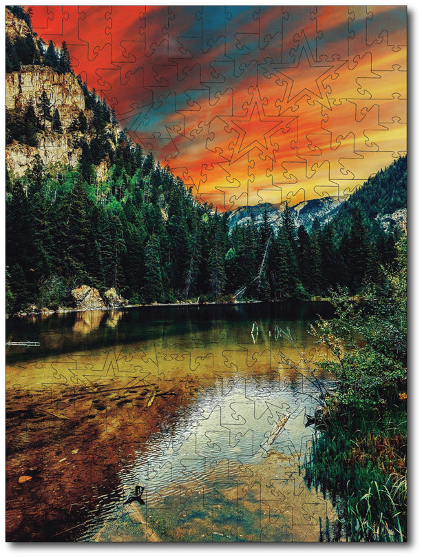 Starz Puzzles: Orlando Luna "Lizard Lake"