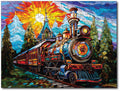 Starz Puzzles: Shawna Stewart "Train Ride Through The Woods"