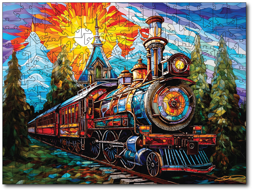 Starz Puzzles: Shawna Stewart "Train Ride Through The Woods"