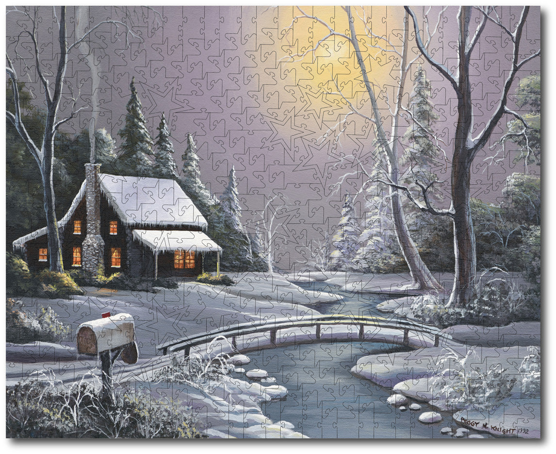 Starz Puzzles: Southern Touch Crafters "Moonlight Snow"