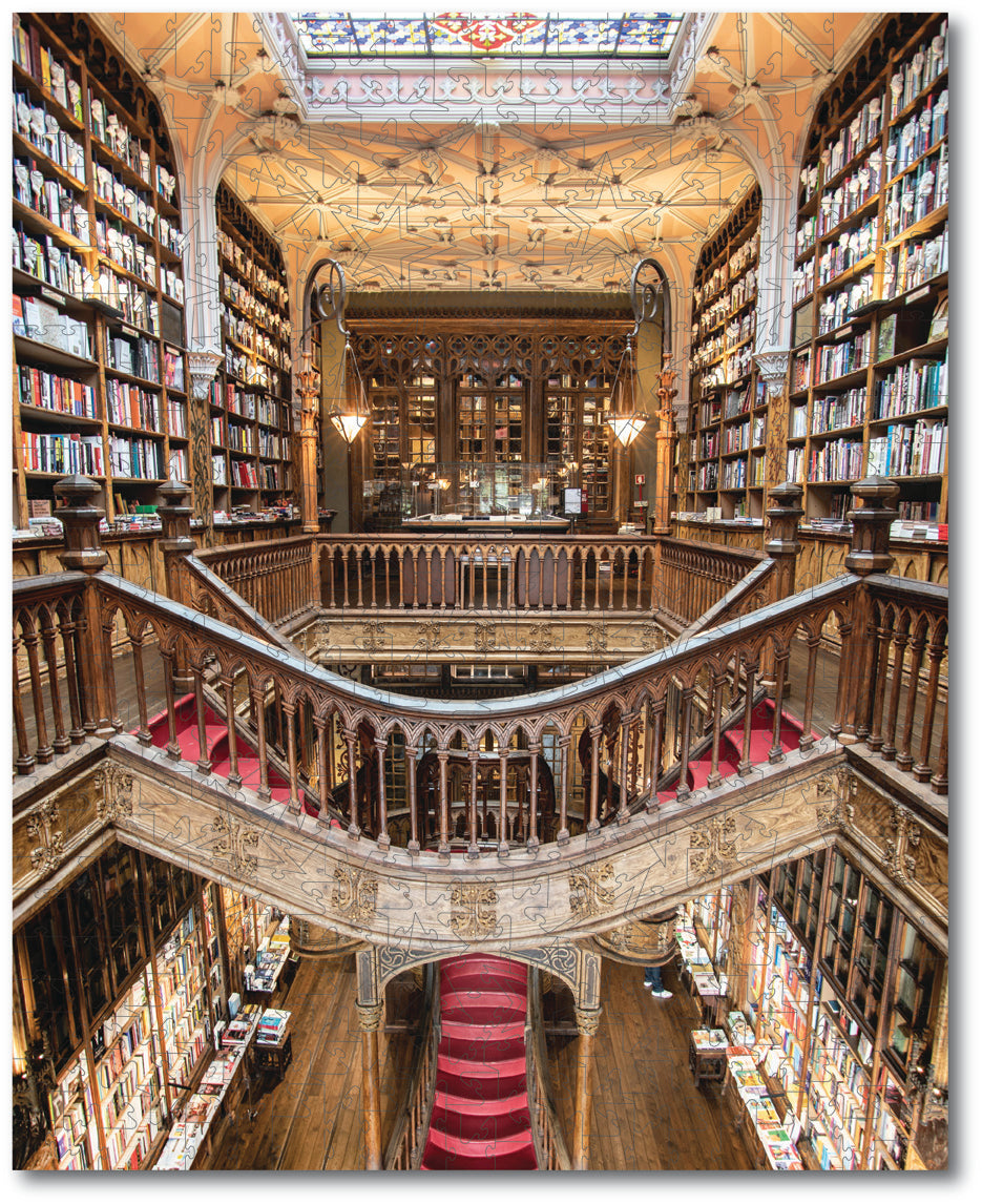 Starz Puzzles: Livraria Lello Bookstore - Porto, Portugal