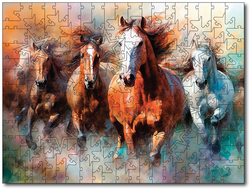 Starz Puzzles: Wild Stallions