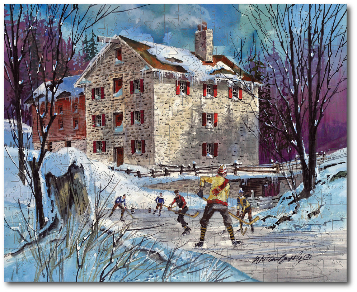 Starz Puzzles: William Biddle "Pond Shinny"